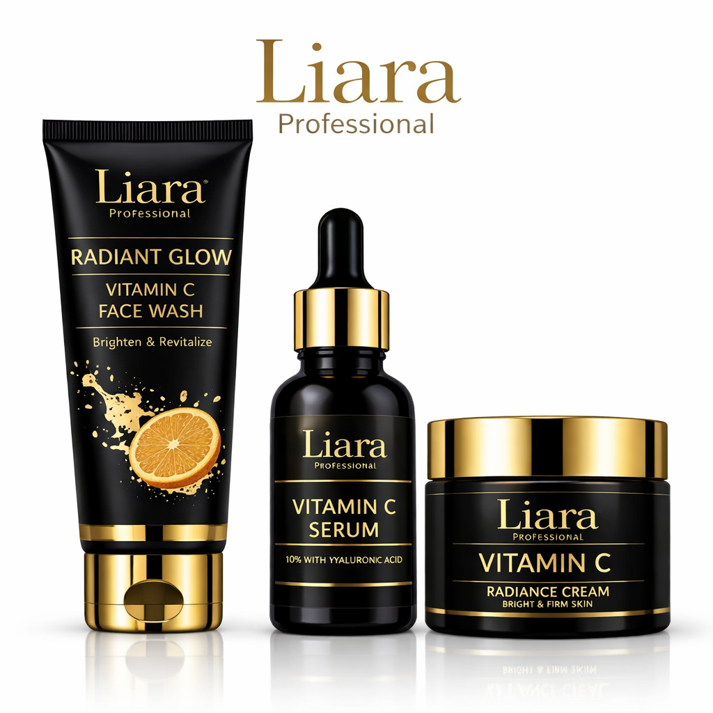 Face Wash, Serum Vitamin C and Face Cream